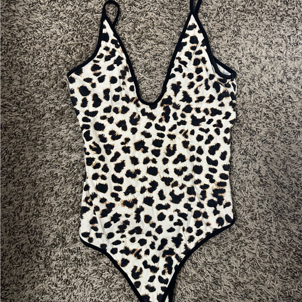 cheetah print bodysuit